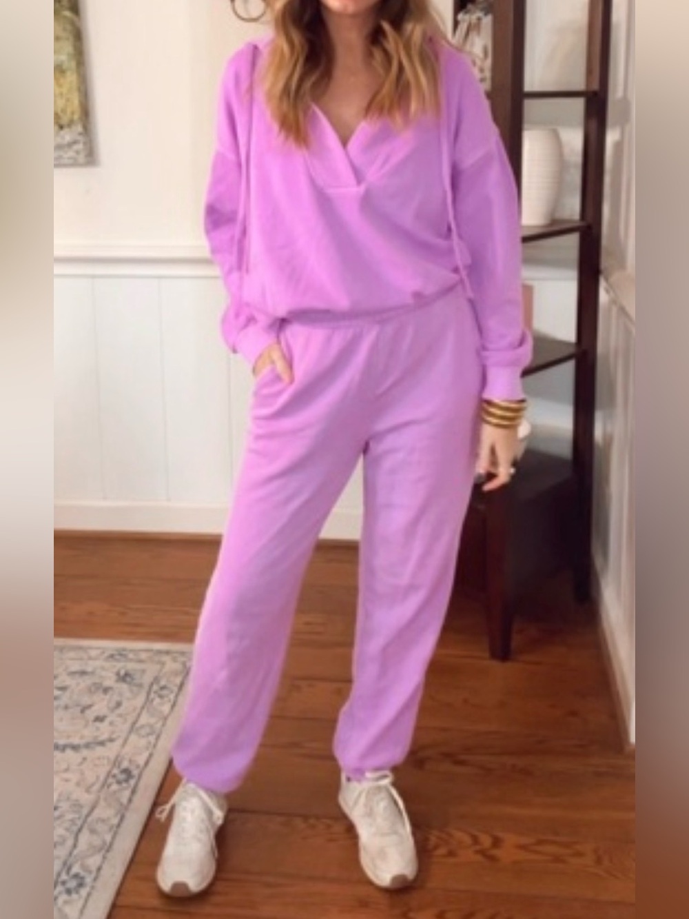 Old Navy Terry Pants & Hooded Pullover Set